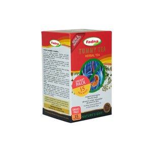 Fadna Tummy Tea Herbal Tea packaging on a white background