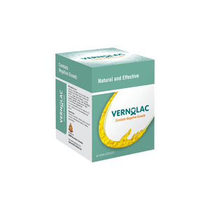 Vernolac supplement box on a white background